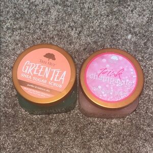 Tree Hut Green Tea and Pink Champagne Shea Sugar Scrub Set